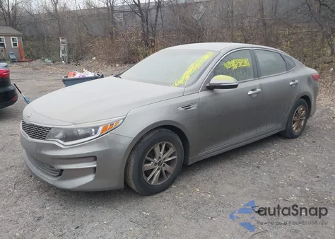 2017 Kia Optima Lx из США, поврежденный, VIN 5XXGT4L3XHG125231